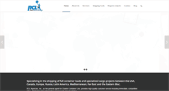 Desktop Screenshot of oceanfreight.com